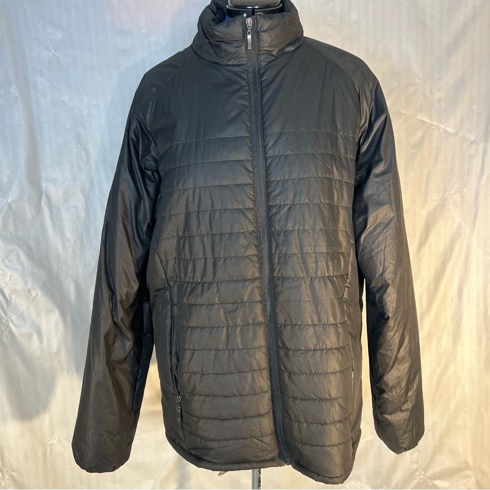 Stillwater Supply Co. Jacket Black Lightweight Puffer Zipper Closure/Pockets XL